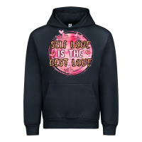 Navy self love is the best love Urban Hoodie - MaliasSmallBusiness