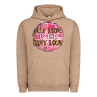 Pigment Burro self love is the best love Urban Hoodie - MaliasSmallBusiness