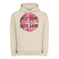 Pigment French Oak self love is the best love Urban Hoodie - MaliasSmallBusiness