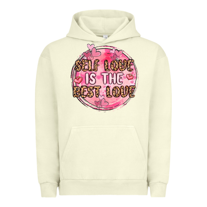 Self Love Is The Best Love Urban Hoodie by MaliasSmallBusiness | Teevron