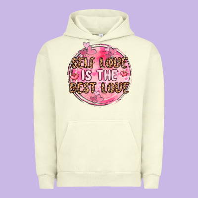 Self Love Is The Best Love Urban Hoodie Designed By Maliassmallbusiness