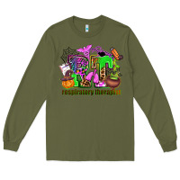 Army Green rt respiratory therapist Long Sleeve Tee - AdoDesignShop