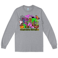 Heather Grey rt respiratory therapist Long Sleeve Tee - AdoDesignShop