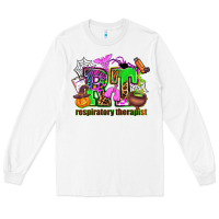 White rt respiratory therapist Long Sleeve Tee - AdoDesignShop