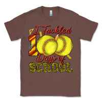 Chestnut i tackled 100days of school softball Classic Tee - texasbilliewilder
