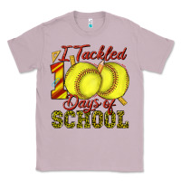 Lilac i tackled 100days of school softball Classic Tee - texasbilliewilder