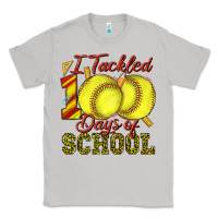 Moon Dust i tackled 100days of school softball Classic Tee - texasbilliewilder