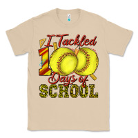 Mushroom i tackled 100days of school softball Classic Tee - texasbilliewilder