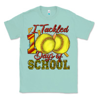 Seafoam i tackled 100days of school softball Classic Tee - texasbilliewilder