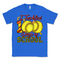 True Royal i tackled 100days of school softball Classic Tee - texasbilliewilder