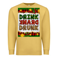 Antique Gold Christmas Drink Drank Drunk Premium Sweatshirt - Artiststas