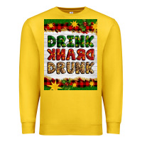 Lemon Christmas Drink Drank Drunk Premium Sweatshirt - Artiststas