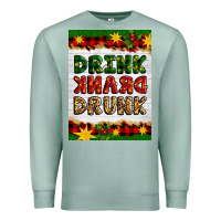 Seafoam Christmas Drink Drank Drunk Premium Sweatshirt - Artiststas