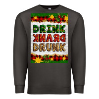 Smoke Christmas Drink Drank Drunk Premium Sweatshirt - Artiststas