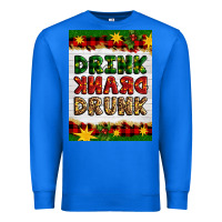 True Royal Christmas Drink Drank Drunk Premium Sweatshirt - Artiststas