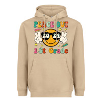 Mushroom peace out 2024 1st grade Heavyweight Hoodie - JahusDesignShop