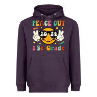 Plum peace out 2024 1st grade Heavyweight Hoodie - JahusDesignShop