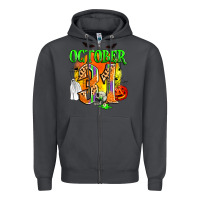 Smoke october 31 Zipper Hoodie - Zillion Design Studio