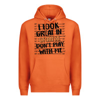 Carrot i look great in orange don't play with me Premium Hoodie - MaliasSmallBusiness