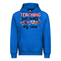 Cobalt teaching sweet hearts Urban Hoodie - MaliasSmallBusiness