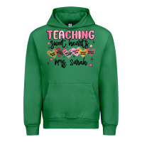 Emerald teaching sweet hearts Urban Hoodie - MaliasSmallBusiness