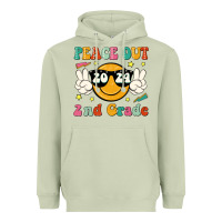 Matcha peace out 2024 2nd grade Heavyweight Hoodie - JahusDesignShop