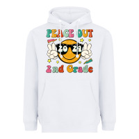White peace out 2024 2nd grade Heavyweight Hoodie - JahusDesignShop