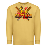Antique Gold softball brother Premium Sweatshirt - AdoDesignShop
