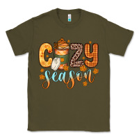 Army Green cozy season Classic Tee - Zillion Design Studio