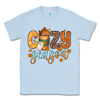 Dusty Blue cozy season Classic Tee - Zillion Design Studio