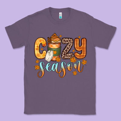 Cozy Season Classic Tee Designed By Zillion Design Studio
