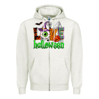 Love Halloween Zipper Hoodie | Teevron