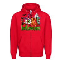 Red love halloween Zipper Hoodie - Zillion Design Studio