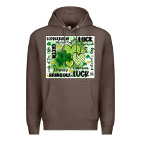 Coffee st patricks day Premium Hoodie - MaliasSmallBusiness
