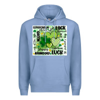 Colony Blue st patricks day Premium Hoodie - MaliasSmallBusiness