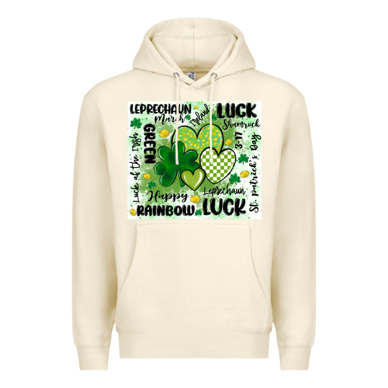 St Patricks Day Premium Hoodie by MaliasSmallBusiness | Teevron