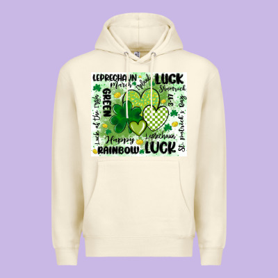 St Patricks Day Premium Hoodie Designed By Maliassmallbusiness