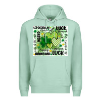 Seafoam st patricks day Premium Hoodie - MaliasSmallBusiness