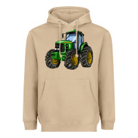 Mushroom farm tractor Heavyweight Hoodie - AdoDesignShop