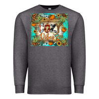 Charcoal Heather cozy vibes tumbler Premium Sweatshirt - BundleAndBundleShop