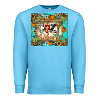 Ocean Blue cozy vibes tumbler Premium Sweatshirt - BundleAndBundleShop
