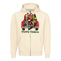 Sandshell merry christmas truck Zipper Hoodie - RanaPortraitStore
