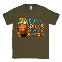 Army Green whatever spices your pumpkin Classic Tee - Zillion Design Studio