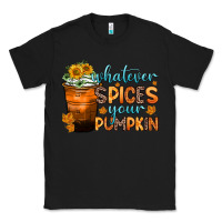 Black whatever spices your pumpkin Classic Tee - Zillion Design Studio