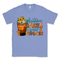 Colony Blue whatever spices your pumpkin Classic Tee - Zillion Design Studio