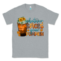 Heather Grey whatever spices your pumpkin Classic Tee - Zillion Design Studio