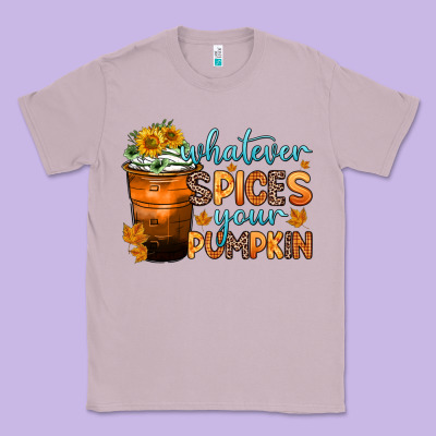 Whatever Spices Your Pumpkin Classic Tee Designed By Zillion Design Studio