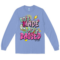 80s Made 90s Raised Long Sleeve Tee | Teevron