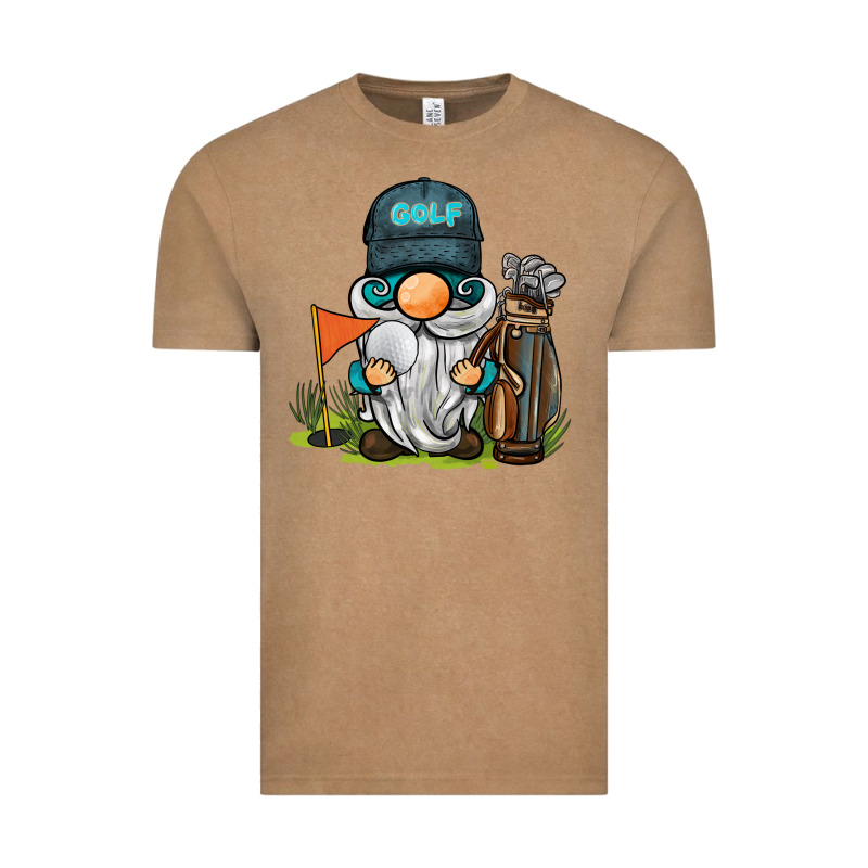 Golf Gnome Vintage Tee by BarkalooDesign | Teevron