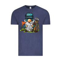 Vintage Denim golf gnome Vintage Tee - BarkalooDesign